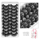 Glamorous 3D Mink False Eyelashes Bundle for Every Occasion