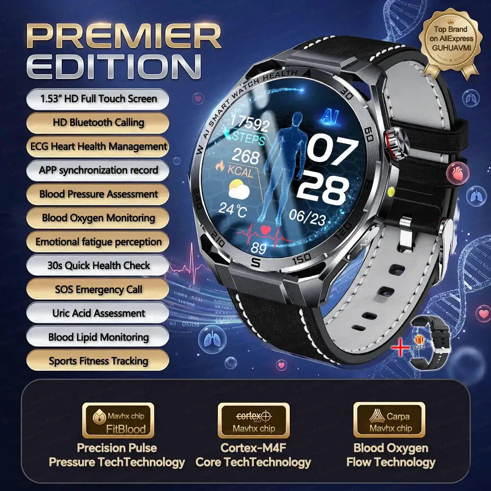 Ai Health Smartwatch With Ecg Tracker — product view 8