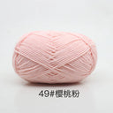 40-50g 4ply Milk Cotton Knitting Yarn For Crochet Craft