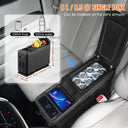 SucceBuy Car RefrigeratorCar Armrest Refrigerator Fridge Single