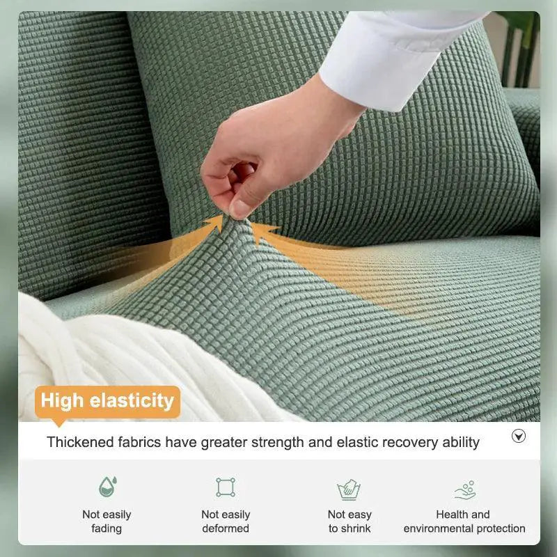 Geometric Armchair Sofa Slipcovers Stretchable Elastic Cover