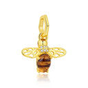 Sterling Silver Charm Firefly Butterfly