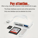 USB Type C Card Reader - Quick SD Card Transfer