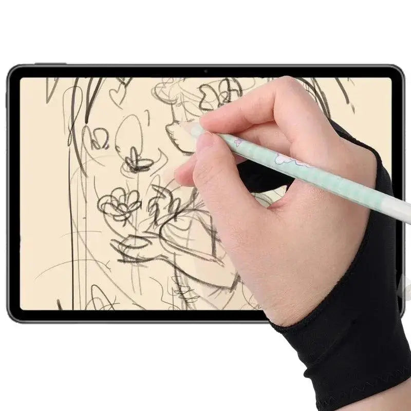 Stylish Painting Gloves For Tablet Artists Enhance Drawing