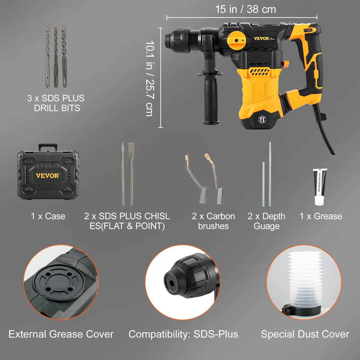 Rotary Hammer Drill Corded — product image 7