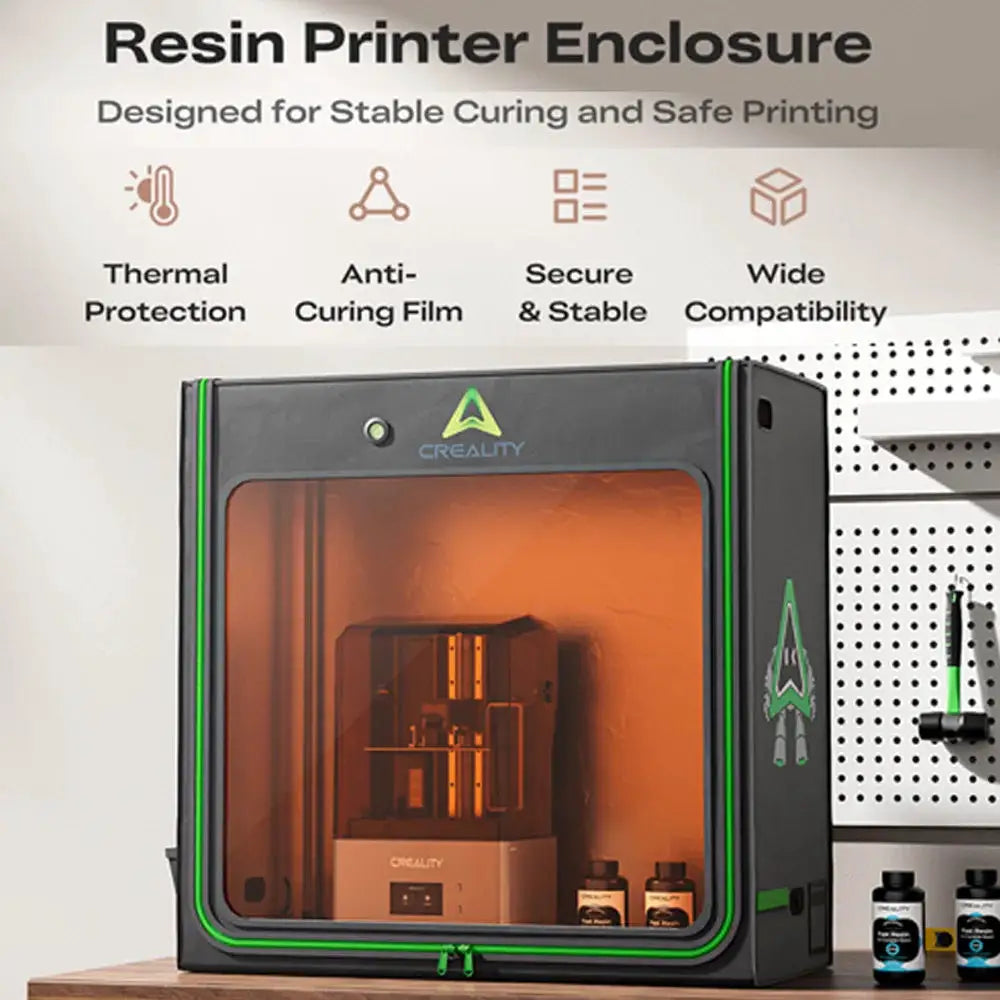Creality 3D Enclosure for Resin Printer Thermal Protection Anti-Curing Film Compatible with The Creality Halot Full Product Line