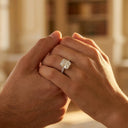 Moissanite Ring in Sterling Silver Carat Cute Romantic