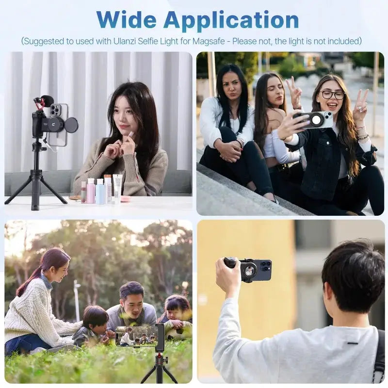 Ulanzi MA35 Selfie Booster Handle Grip Bluetooth Stabilizer