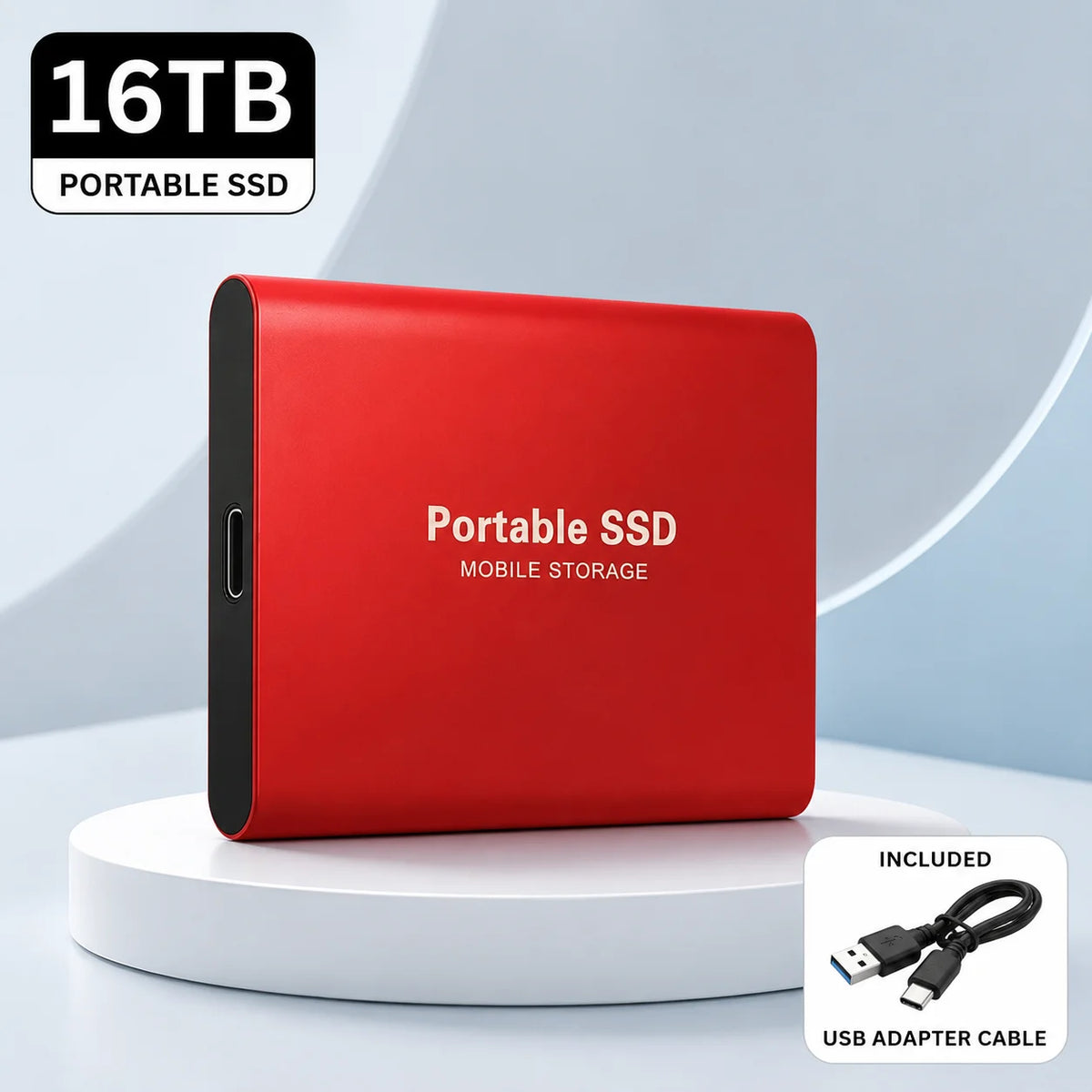 USB USB-C Laptop External SSD