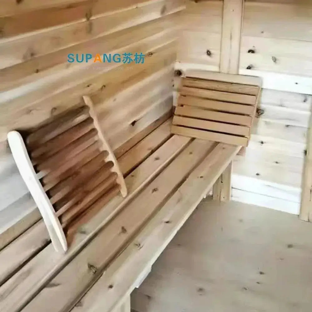 Luxurious Hemlock Indoor Steam Sauna Premium Edition
