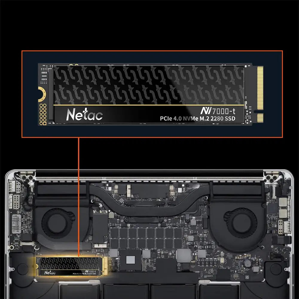 Netac SSD M2 NVMe 1tb 2tb 4tb 512gb NVMe M.2 2280 PCIe4.0x4 Internal Solid State Drive SSD 1tb for PC PS5 Laptop