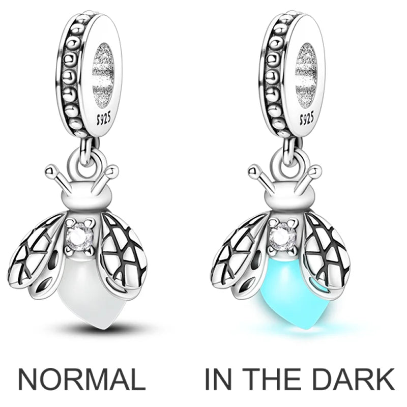 Sterling Silver Inlaid Zircon Beads