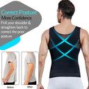 Men's Slimming Compression Shirt for Posture Support