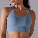 Women's High Stretch Yoga Bra Tank Top for Gym Use