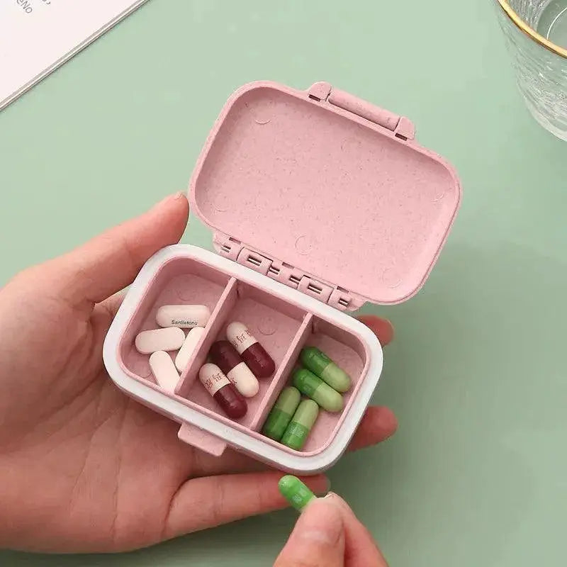Portable Weekly Pill Organizer For Easy Medication Handling