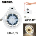 USB LED Strip Lights DC 5V Smart Dimmer Hand Scan Sensor Switch On/off Control Backlight Tape TV Lamp Tape Bedroom Home Decor