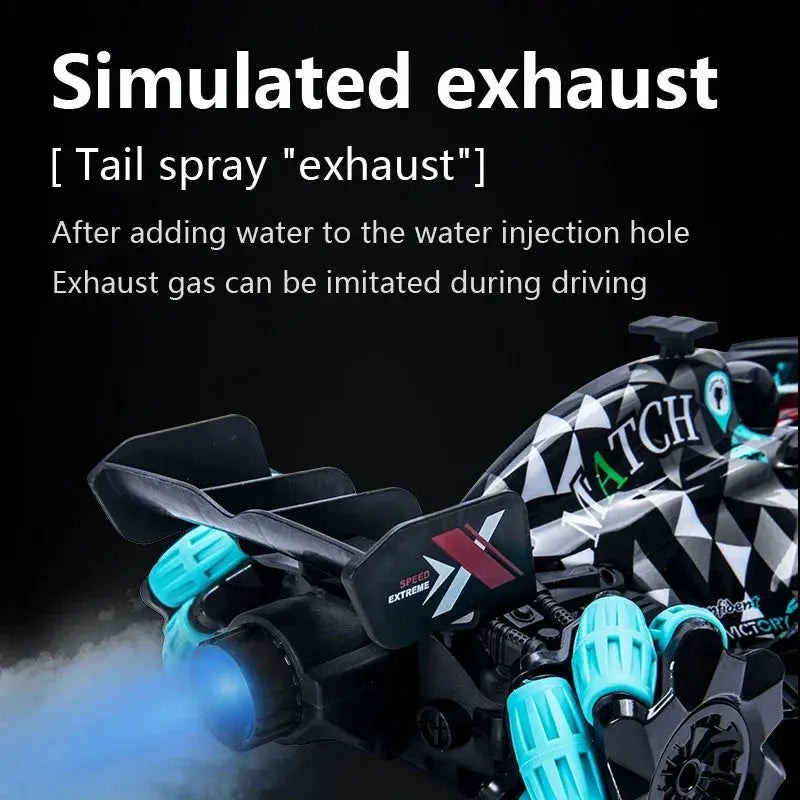 ZWN F1 RC Drift Car With Music LED Lights 24G Remote