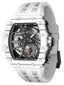 Automatic Skeleton Tonneau Watch