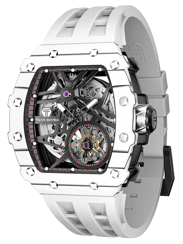 Automatic Skeleton Tonneau Watch — product image 11