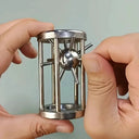 Stainless Steel Cage - Multilayer Brain Teaser Toy