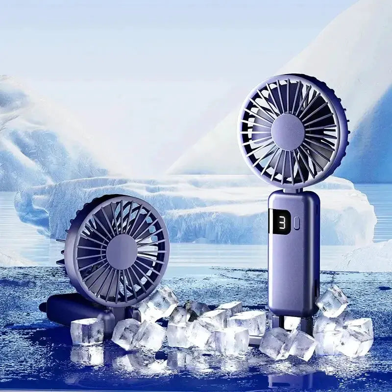 Portable Mini USB Fan 5 Speed Handheld Cooling Breeze - OurLum.com