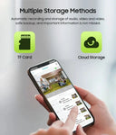 Outdoor PTZ Camera for Homes 4MP Clarity