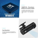 4K Dash Cam for Cars with 24/7 Parking