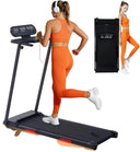 3.5HP Compact Walking Pad Treadmill Incline And Handle Bar