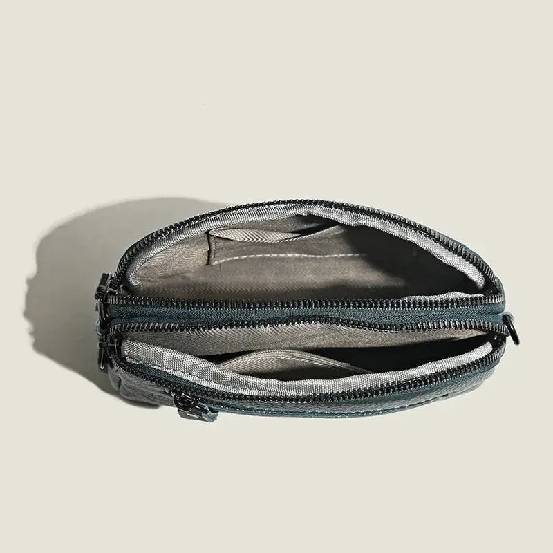Genuine Leather Crossbody Bag Luxury Clutch For Women
