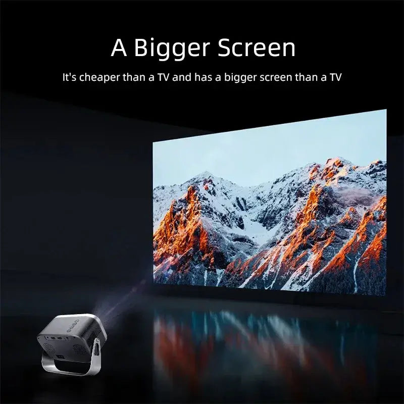 Compact 4K Mini Projector A003 WiFi Smart LED Beamer