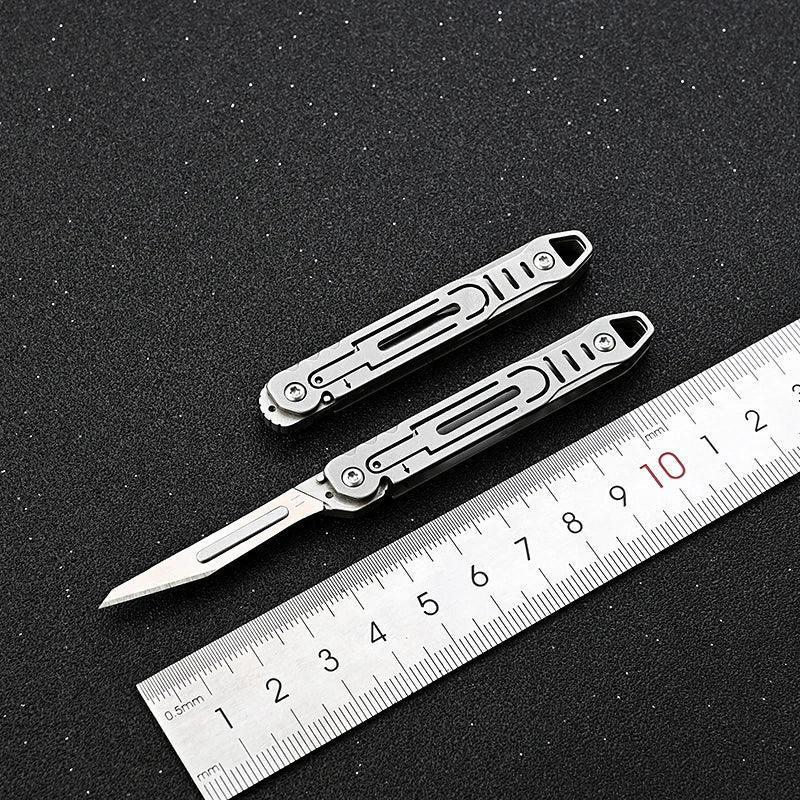 Stainless Steel Folding Scalpel Knife For Precision Cutting