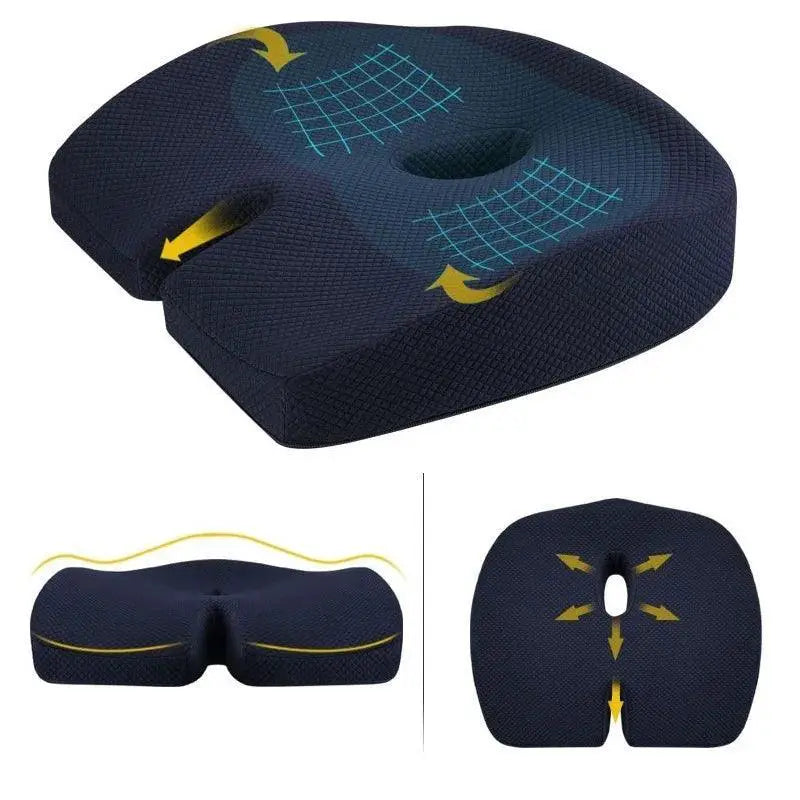 Orthopedic Memory Foam U Shaped Seat Cushion for Pain Relief