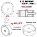 Industrial Magnet Hook for Heavy Lifting