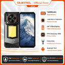 OUKITEL WP56 5G Rugged Phone 16000mAh Battery 108MP Camera Android NFC Smartphone 12GB+512GB 6.8" 120Hz Outdoor Waterproof