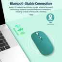 Bluetooth Wireless Mouse with Long Battery Life for Gaming