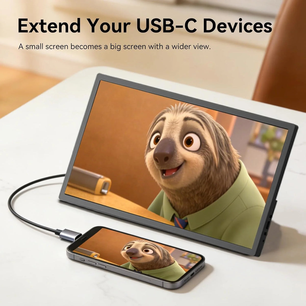 Monitor for Clearer Everyday Viewing