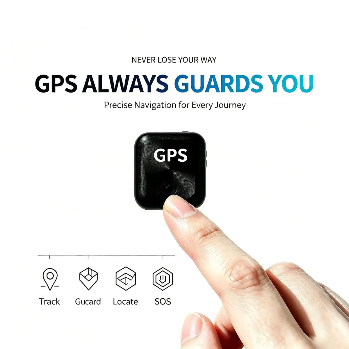 Hidden Mini GPS Tracker for Vehicles, Portable ‑Time Magnetic — product view 3