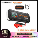 Wolfbox 4000A Jump Starter - 24000mAh Power Bank