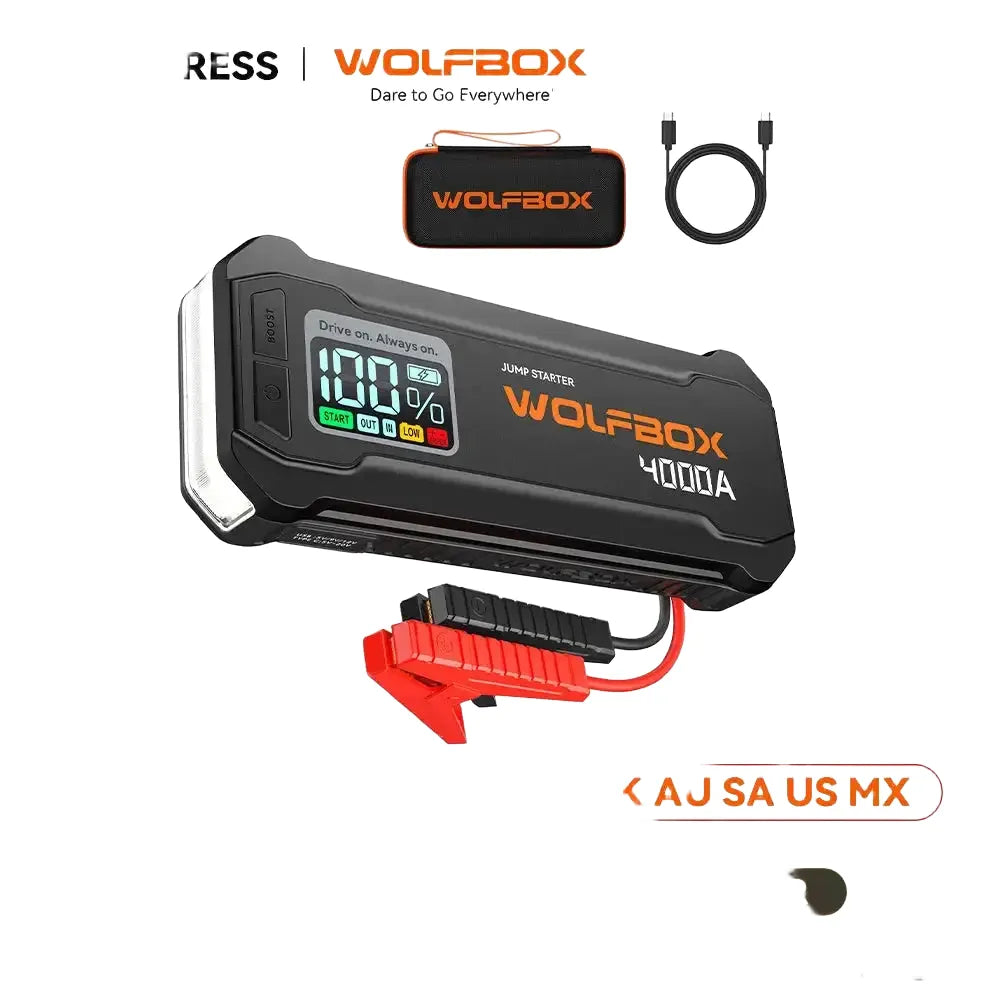 Wolfbox Jump Starter - Power Bank — product view 1