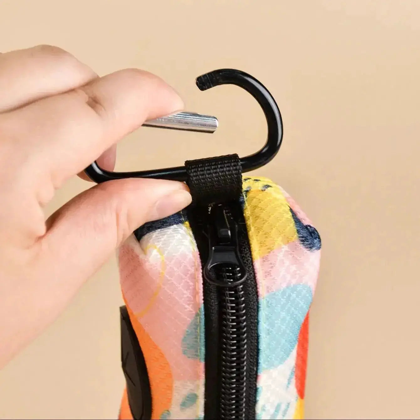 Abstract Designer Print Pet Poop Bag Dispenser Holder