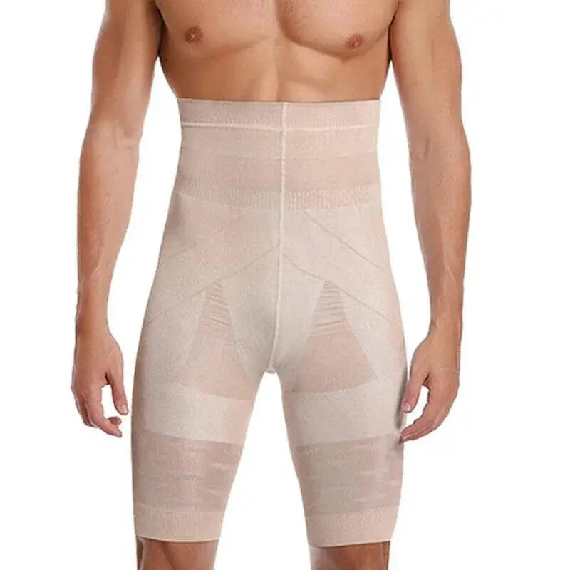 Mens Sculpting Body Shaper Shorts For Tummy Control Fit