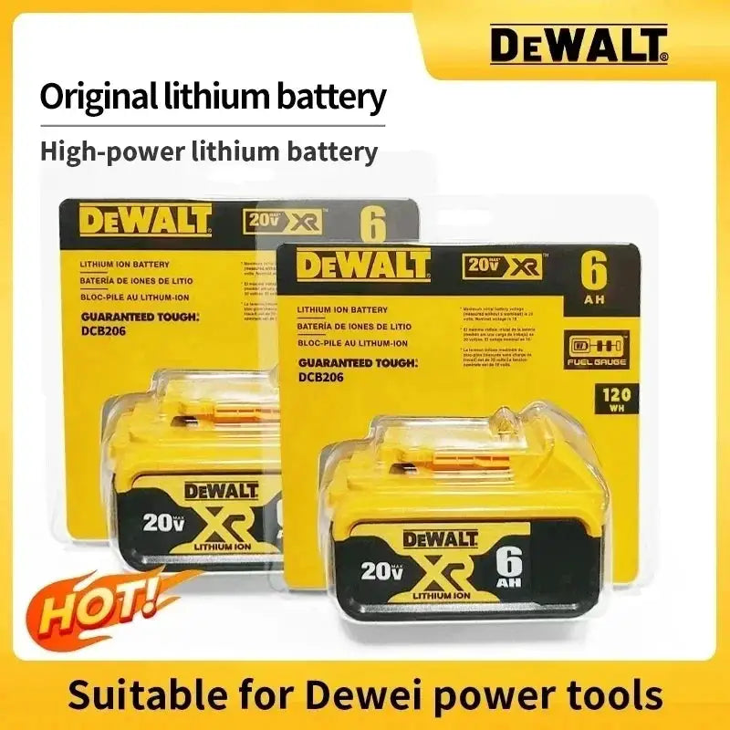 Genuine Dewalt 20V 6Ah Battery