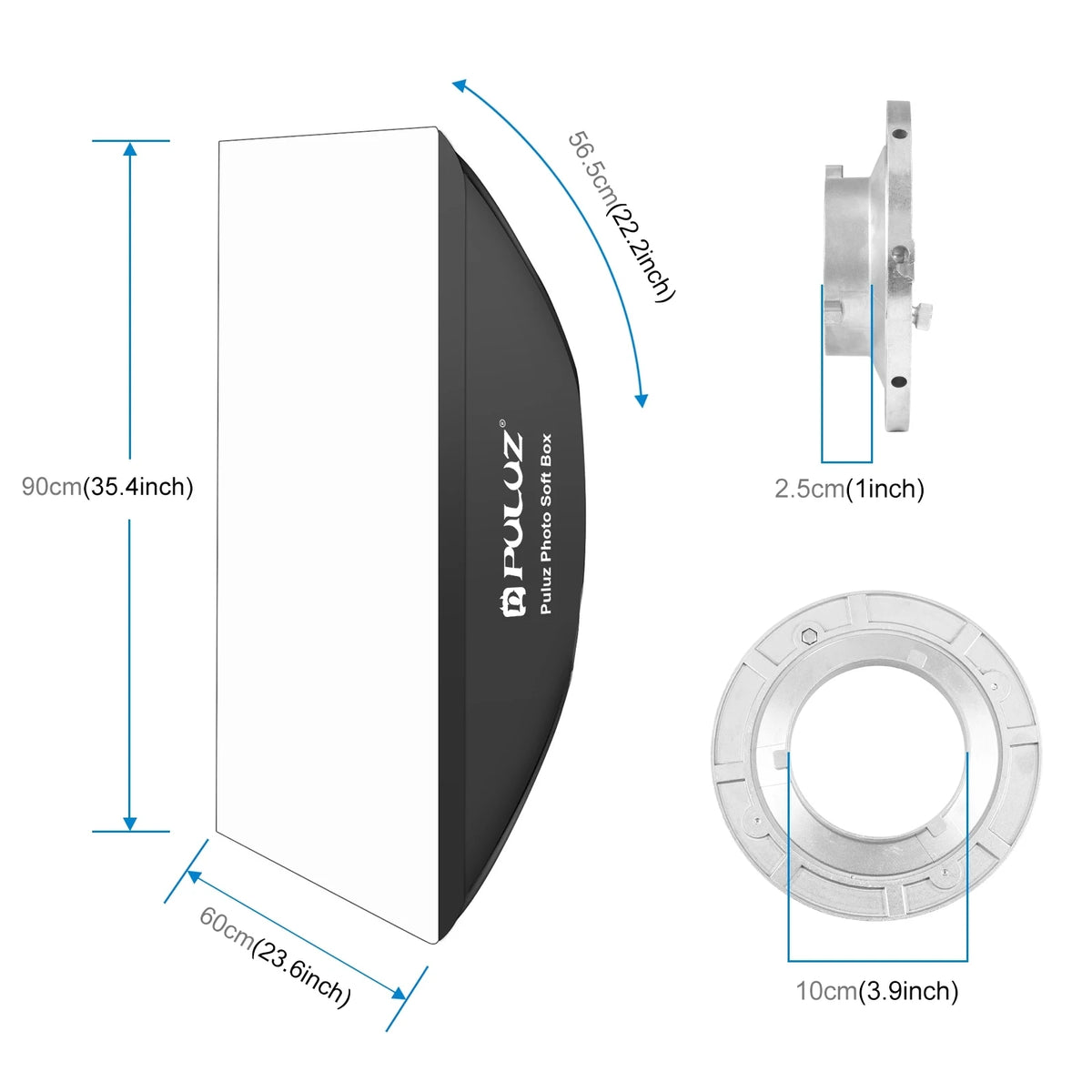Puluz X Rectangle Speedlite Softbox