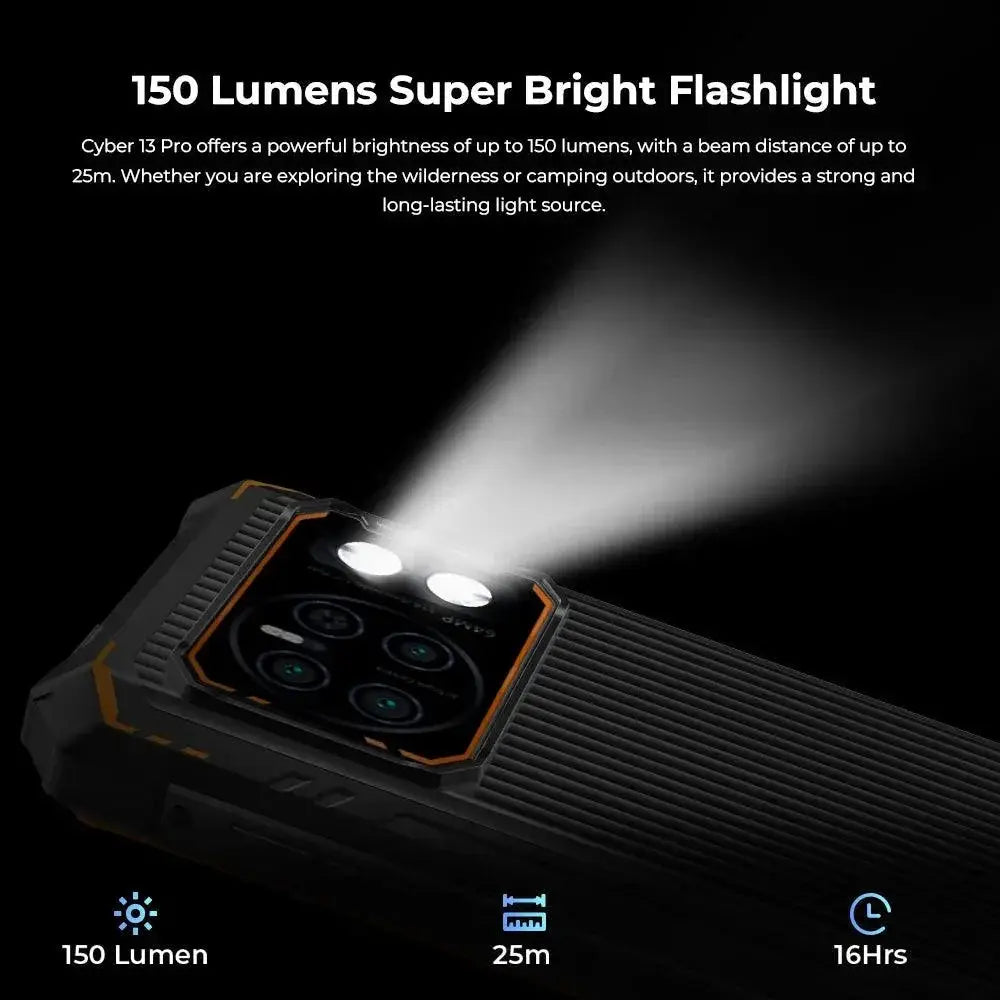 Hotwav Cyber 13 Pro Rugged Smartphone With 10800mAh Battery
