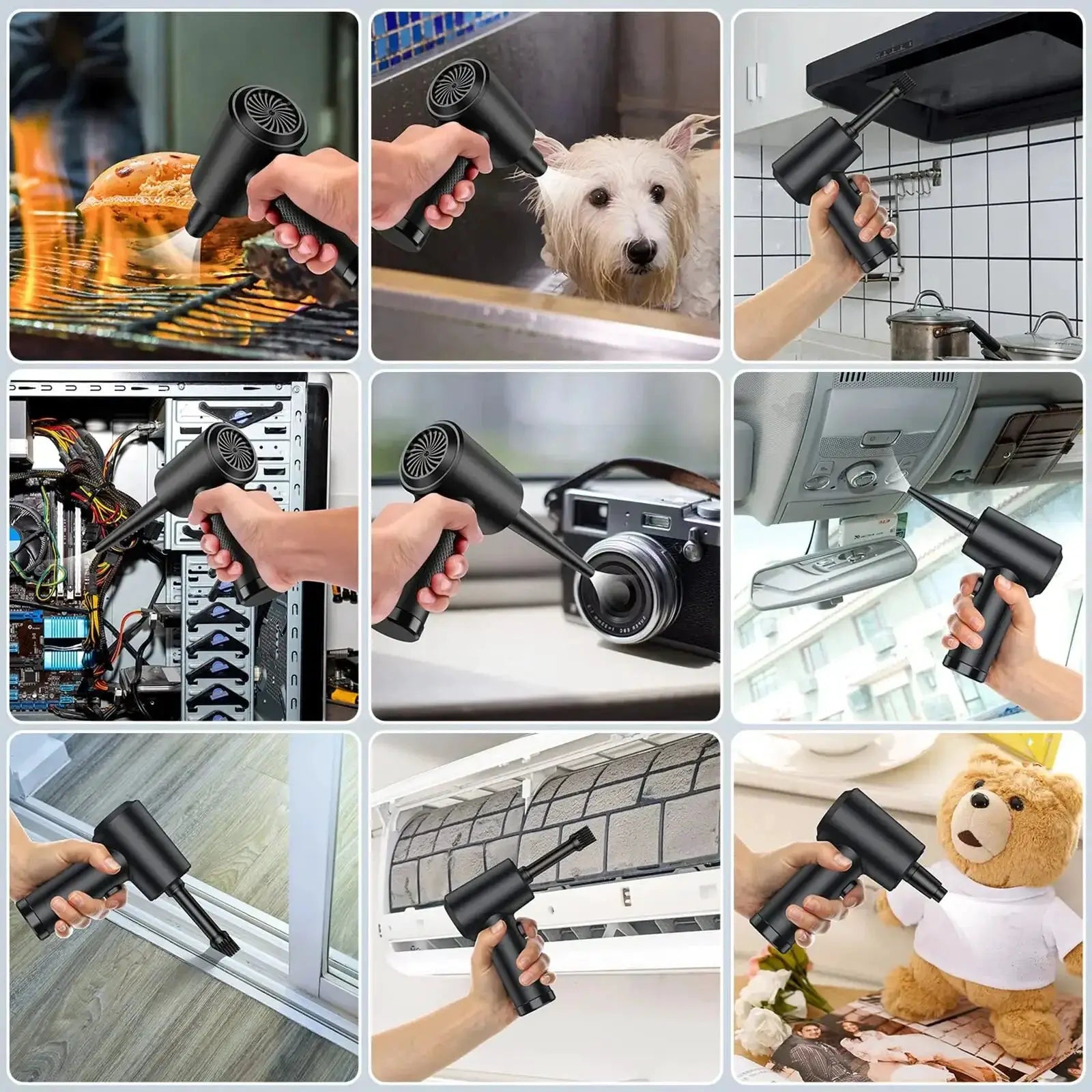 Rechargeable Cordless Electric Air Duster Blower Cleaner