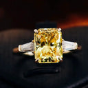 Sterling Silver Lab Diamond Ring