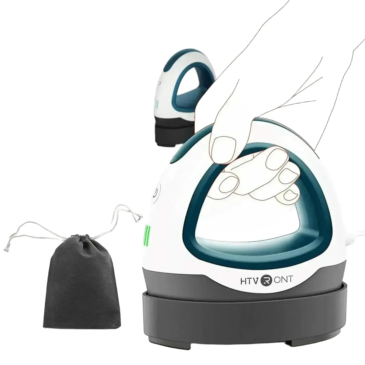 HTVRONT Auto Off Mini Heat Press for HTV — product view 1