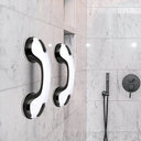 2PCS Shower Grab Bars Non-slip Support Handle Vacuum Suction