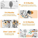 Interactive Sensory Soft Baby Books For Infant Learning Fun