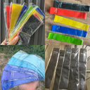 5-Piece Set of Elastic Resistance Bands for Strength Training